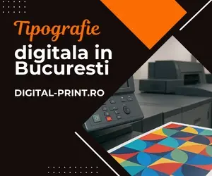 Servicii profesionale de tipar digital in Bucuresti